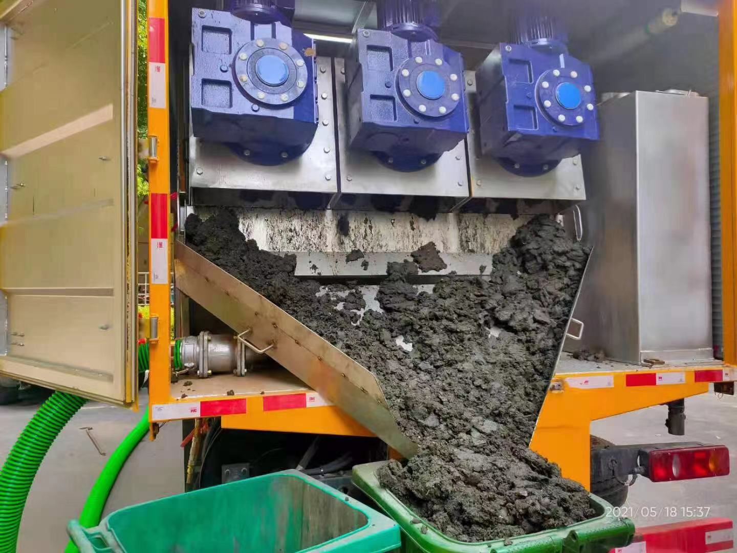 盘锦化粪池清掏城市维护站-泥浆净化干湿分离处理